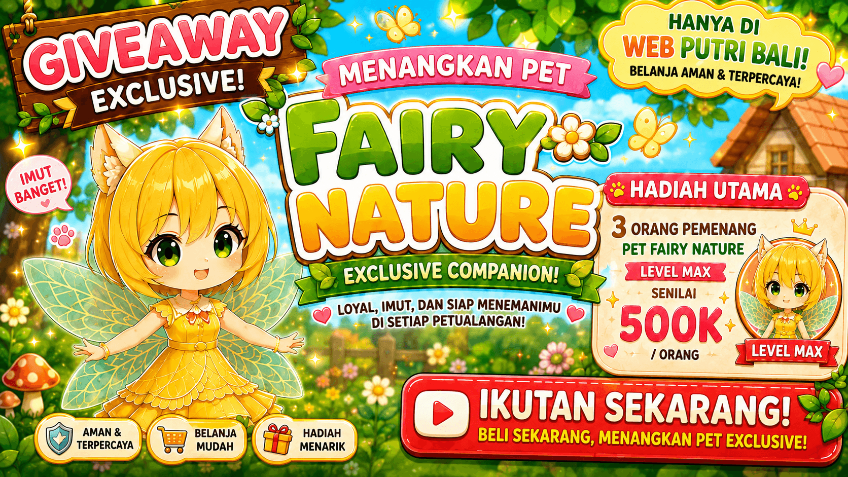 GIVEAWAY FAIRY NATURE